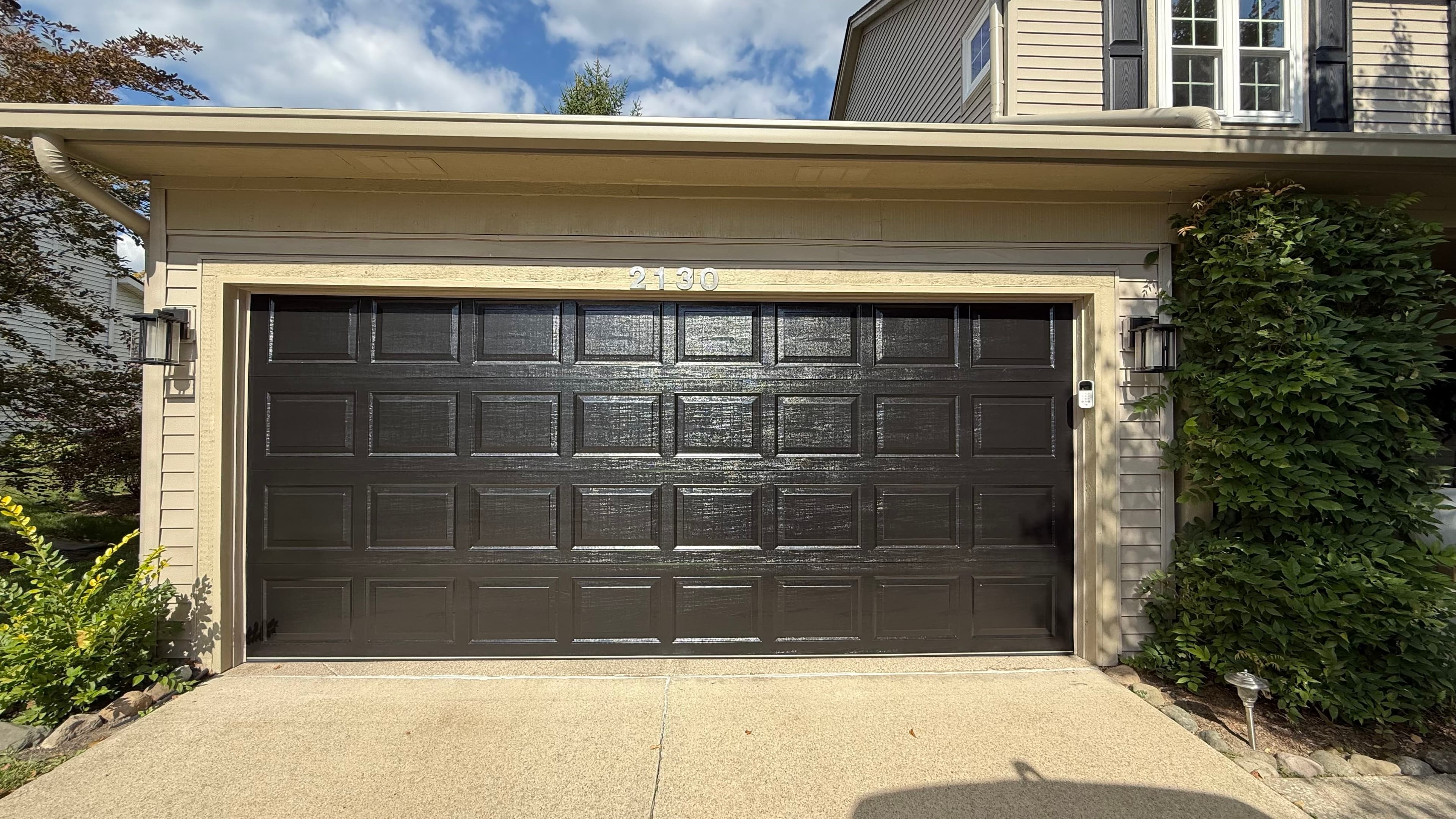Garage Door Refinishing