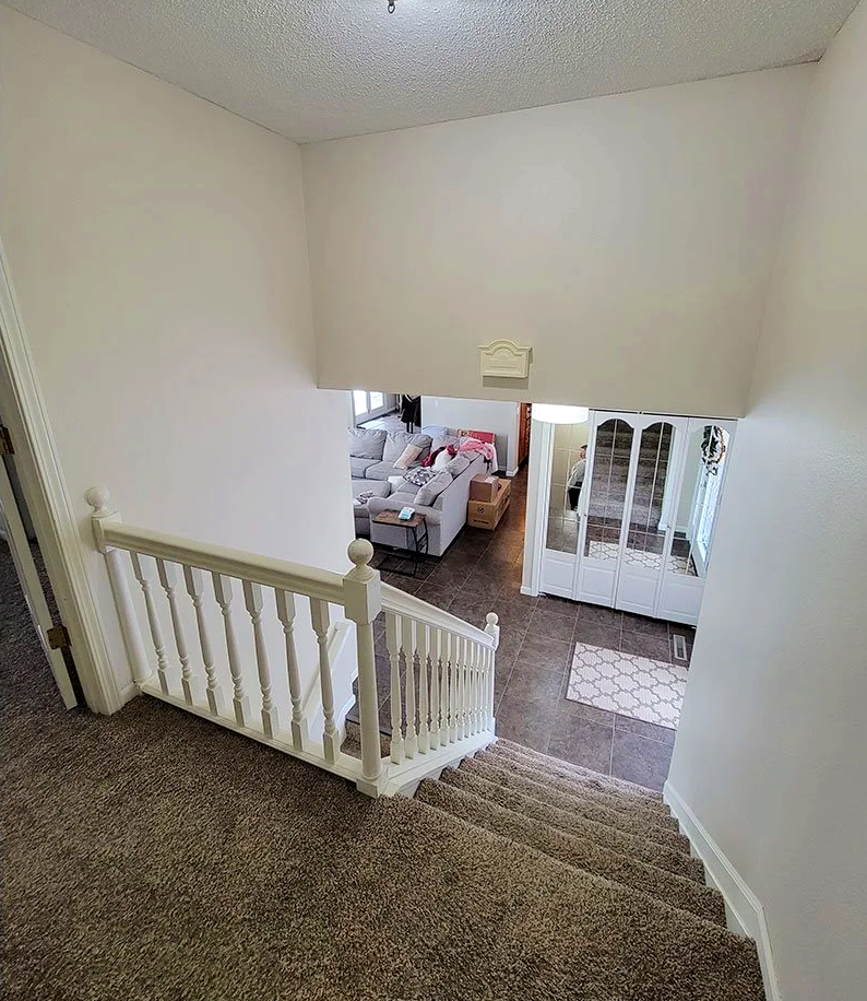 After: Staircase & Hallway Makeover